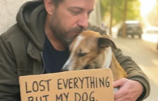 “I SLEPT UNDER A BRIDGE—BUT MY DOG KEPT ME WARM AND SANE”